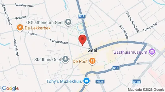 Apartments for rent in Geel - Photo from Google Street View