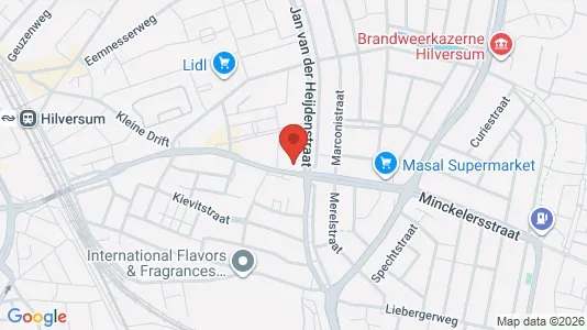 Apartments for rent i Hilversum - kort over placeringen