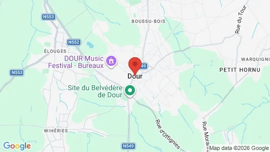 Apartments for rent in Dour - Photo from Google Street View