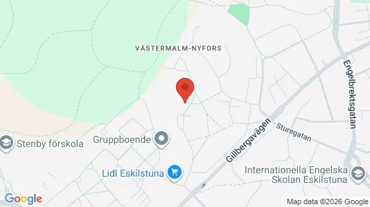 Apartments for rent i Eskilstuna - kort over placeringen