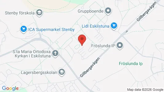 Apartments for rent i Eskilstuna - kort over placeringen