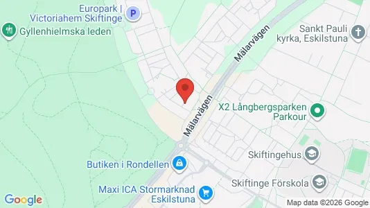 Apartments for rent i Eskilstuna - kort over placeringen