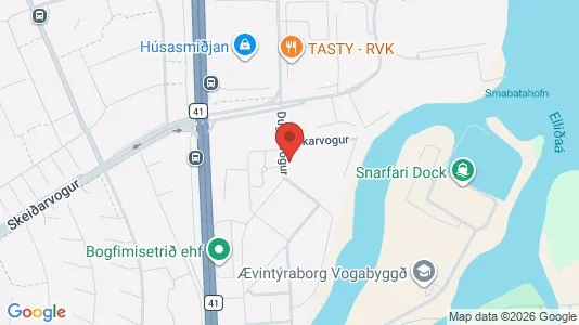 Apartments for rent in Reykjavík Laugardalur - Photo from Google Street View