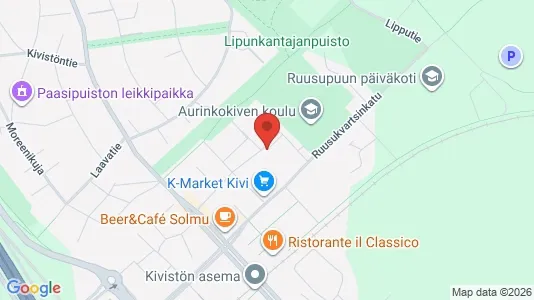 Apartments for rent i Vantaa - kort over placeringen