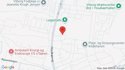 Apartments for rent i Viborg - kort over placeringen