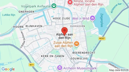 Apartments for rent i Alphen aan den Rijn - kort over placeringen