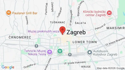 Apartments for rent in Zagreb Gornji Grad-Medveščak - Photo from Google Street View