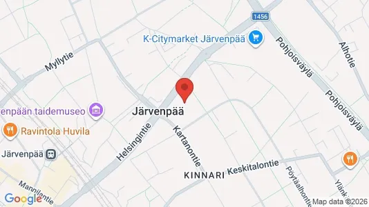 Apartments for rent i Järvenpää - kort over placeringen