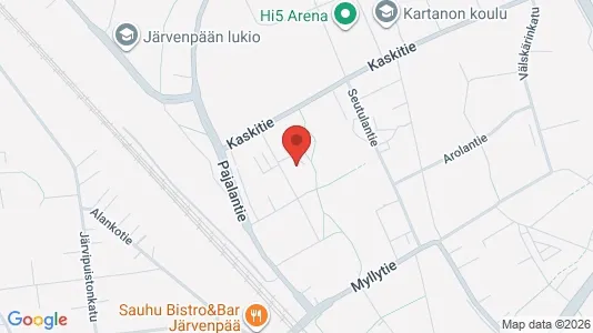 Apartments for rent i Järvenpää - kort over placeringen