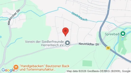 Apartments for rent i Bautzen - kort over placeringen