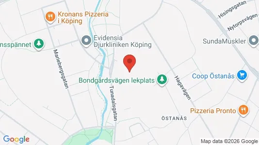 Apartments for rent i Köping - kort over placeringen