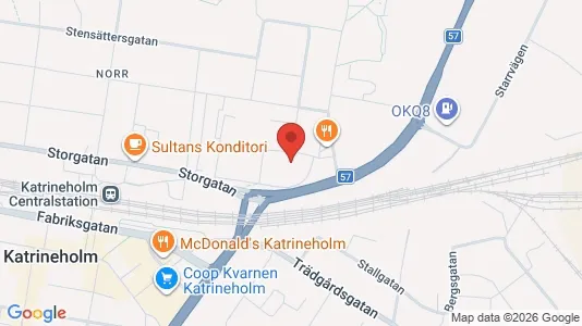 Apartments for rent i Katrineholm - kort over placeringen