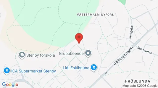 Apartments for rent i Eskilstuna - kort over placeringen
