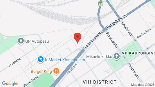 Apartments for rent i Turku - kort over placeringen