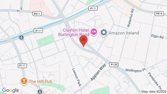 Apartments for rent i Dublin 4 - kort over placeringen