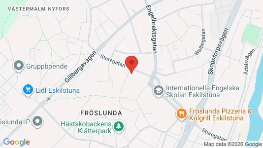 Apartments for rent i Eskilstuna - kort over placeringen