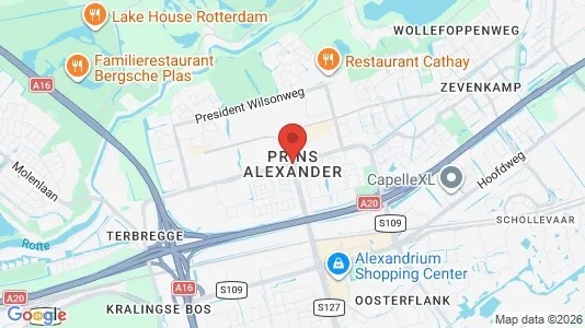 Apartments for rent in Rotterdam Prins Alexander - Photo from Google Street View