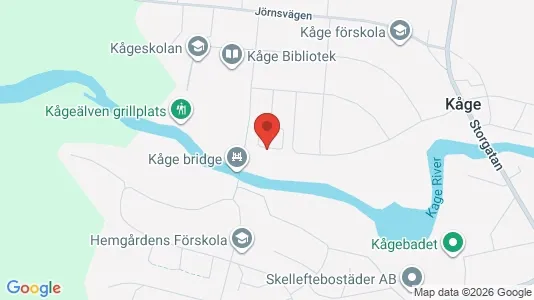 Apartments for rent i Skellefteå - kort over placeringen