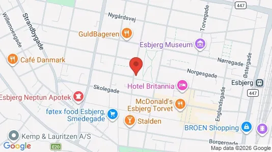 Apartments for rent in Esbjerg Center - Photo from Google Street View