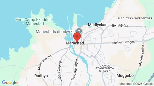 Apartments for rent i Mariestad - kort over placeringen