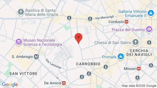 Apartments for rent i Milano Zona 1 - Centro storico - kort over placeringen