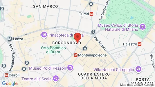 Apartments for rent i Milano Zona 1 - Centro storico - kort over placeringen