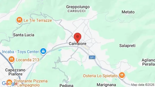 Houses for rent i Camaiore - kort over placeringen