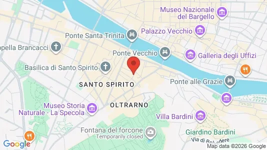 Apartments for rent i Florence - kort over placeringen