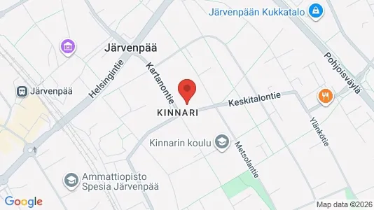 Apartments for rent i Järvenpää - kort over placeringen