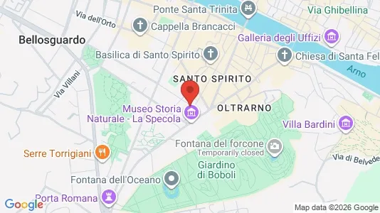 Apartments for rent i Florence - kort over placeringen