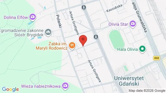 Apartments for rent in Gdańsk - Photo from Google Street View