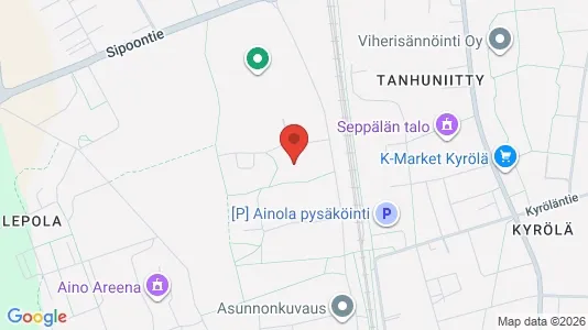 Apartments for rent i Järvenpää - kort over placeringen