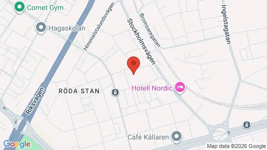 Apartments for rent i Norrköping - kort over placeringen
