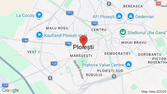 Houses for rent i Ploieşti - kort over placeringen