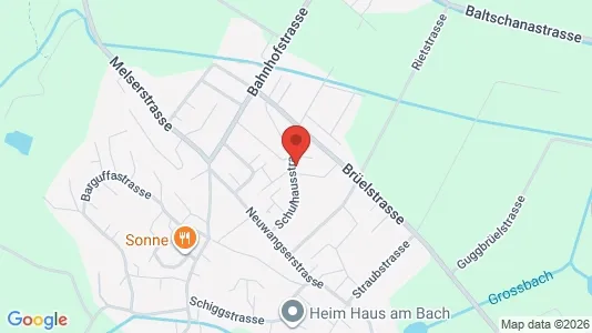 Apartments for rent i Sarganserland - kort over placeringen