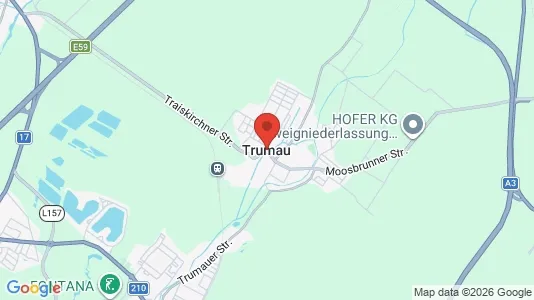 Apartments for rent i Trumau - kort over placeringen