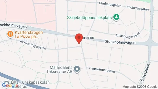 Apartments for rent i Västerås - kort over placeringen