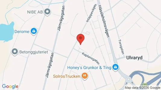 Apartments for rent i Markaryd - kort over placeringen