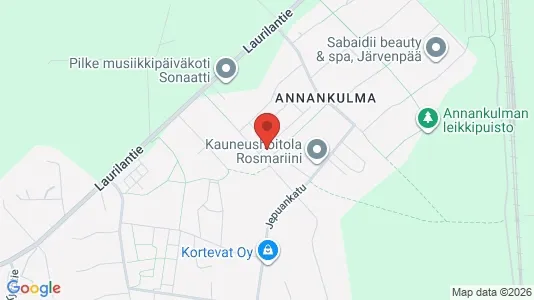 Apartments for rent i Järvenpää - kort over placeringen