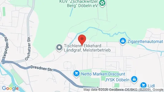 Apartments for rent i Central Saxony - kort over placeringen
