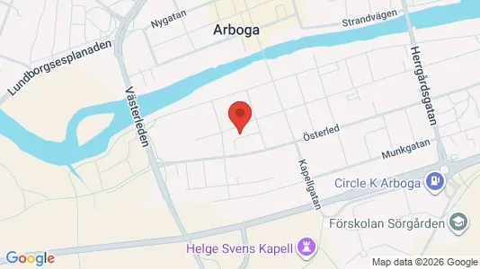 Apartments for rent i Arboga - kort over placeringen