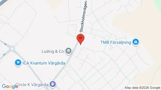 Apartments for rent i Vårgårda - kort over placeringen
