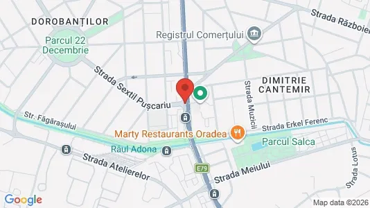 Apartments for rent i Dimitrie Cantemir - kort over placeringen