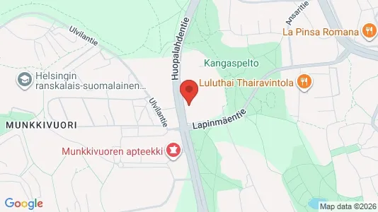 Apartments for rent i Helsinki Läntinen - kort over placeringen