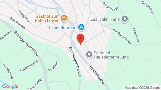 Apartments for rent i Baden - kort over placeringen