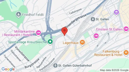 Apartments for rent in Sankt Gallen - Photo from Google Street View