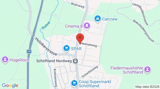 Apartments for rent i Kulm - kort over placeringen