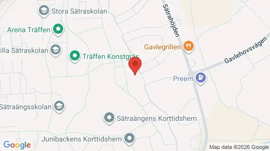 Apartments for rent i Gävle - kort over placeringen
