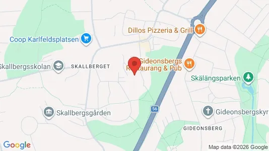 Apartments for rent i Västerås - kort over placeringen