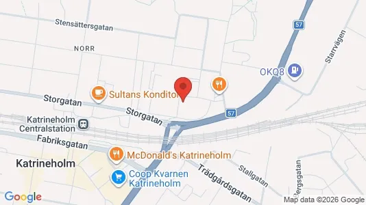 Apartments for rent i Katrineholm - kort over placeringen